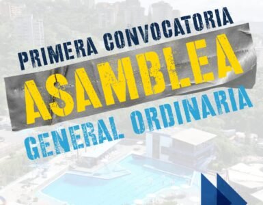 1ra Convocatoria Asamblea General Ordinaria