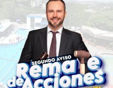 2do Aviso – Remate de Acciones