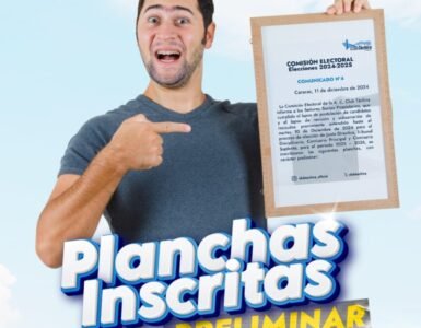 Planchas Inscritas Preliminares