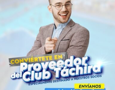 ¡Conviertete en Proveedor del Club Táchira!
